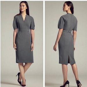 Elegant Gray Women's Dress